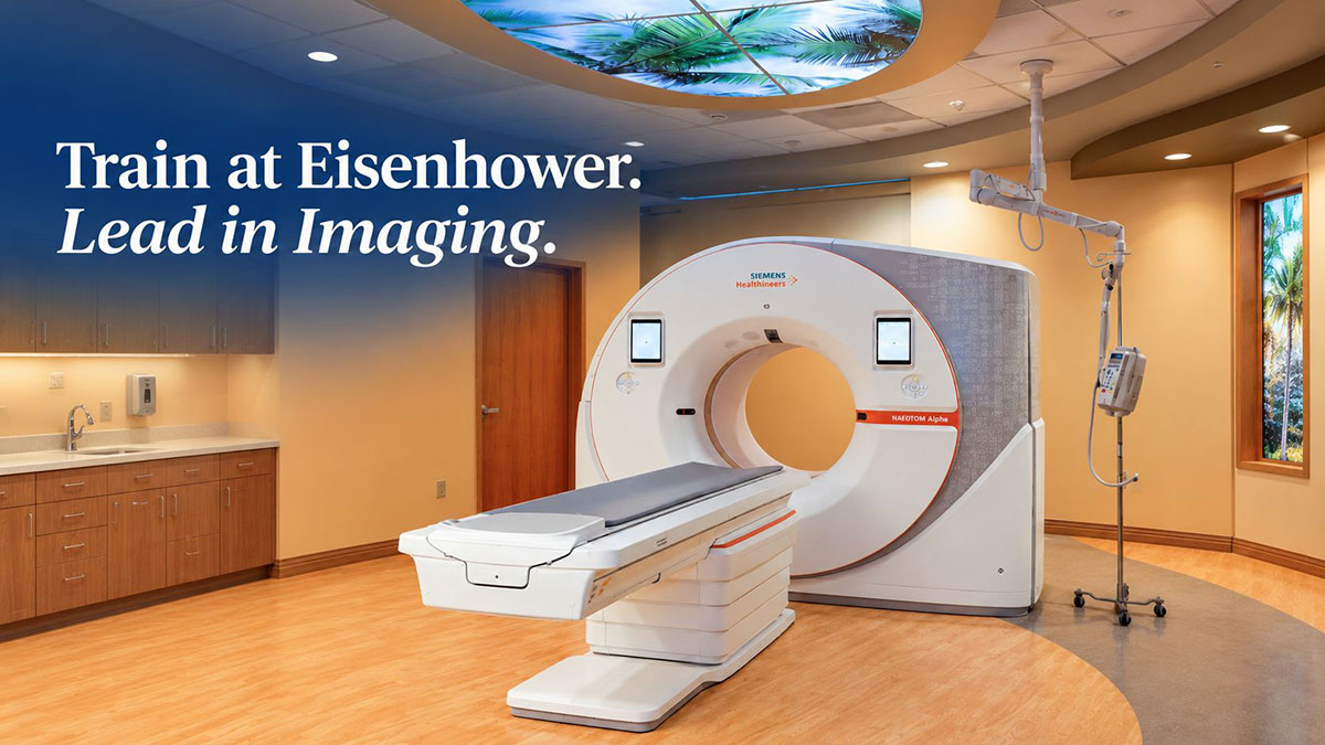 Image of CT scanner in hospital room